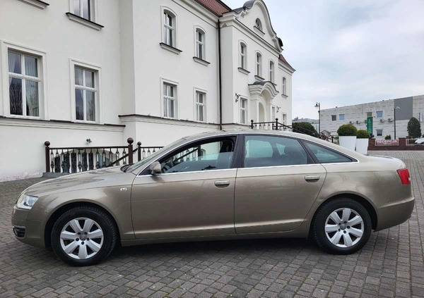 Audi A6 cena 23900 przebieg: 220000, rok produkcji 2008 z Gniew małe 436